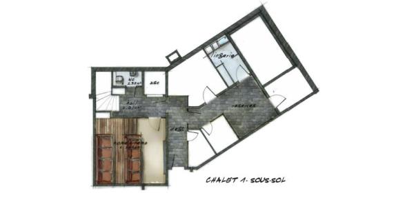 Chalet Ebene Underground Level